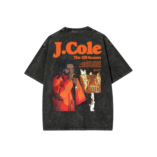 THE J. COLE ACID WASH OVERSIZED T-SHIRT