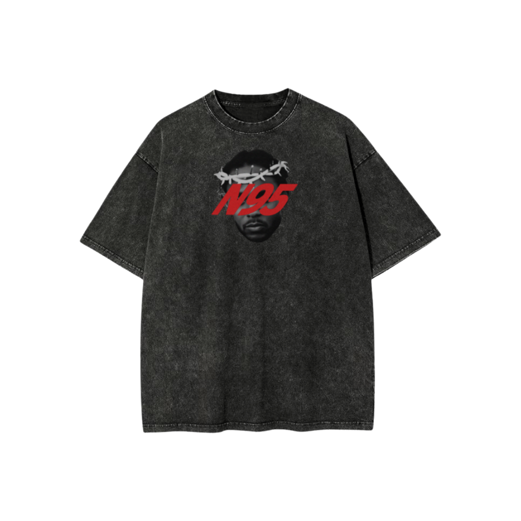 KENDRICK N95 ACID WASH OVERSIZED T-SHIRT