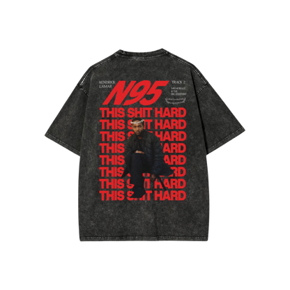 KENDRICK N95 ACID WASH OVERSIZED T-SHIRT