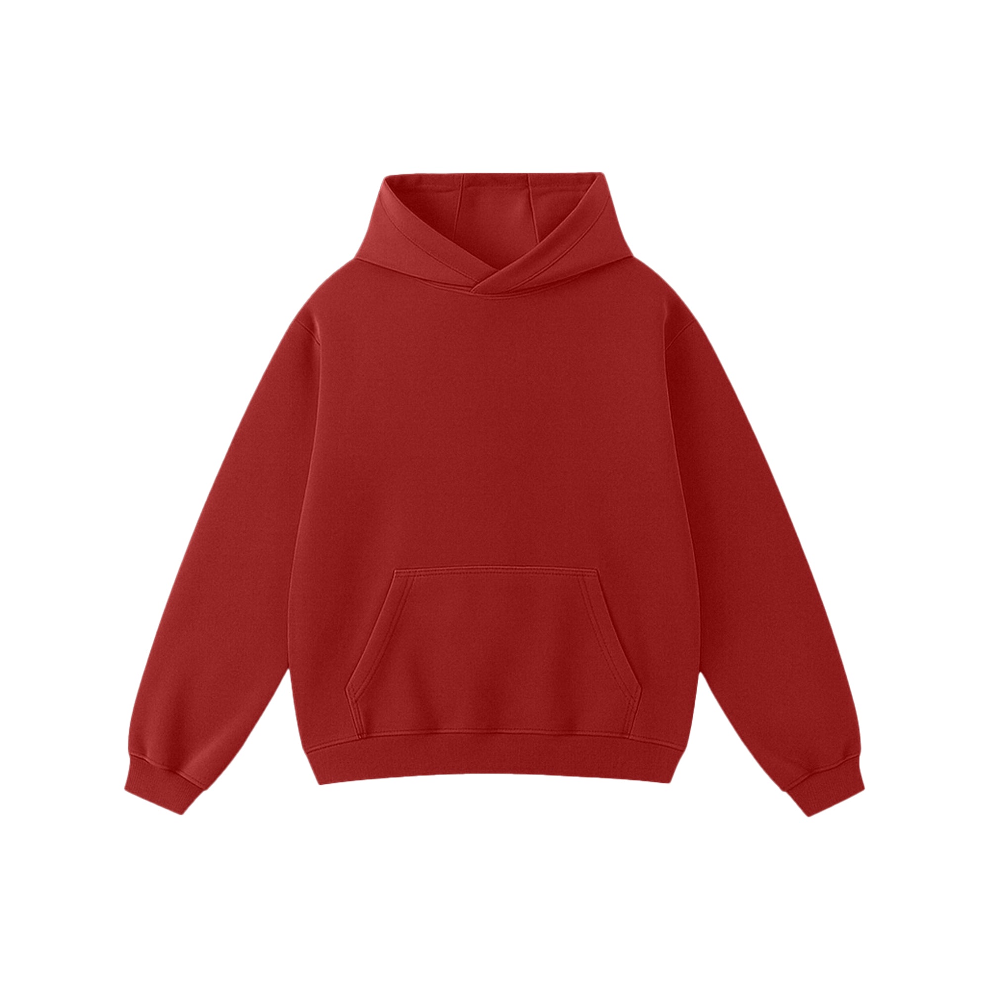 Red Oversized Hoodie