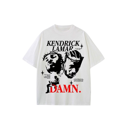 FACES OF DAMN OVERSIZED T-SHIRT