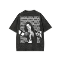 LANA DEL REY ACID WASH OVERSIZED T-SHIRT