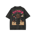 TRAVIS SCOTT ACID WASH OVERSIZED T-SHIRT
