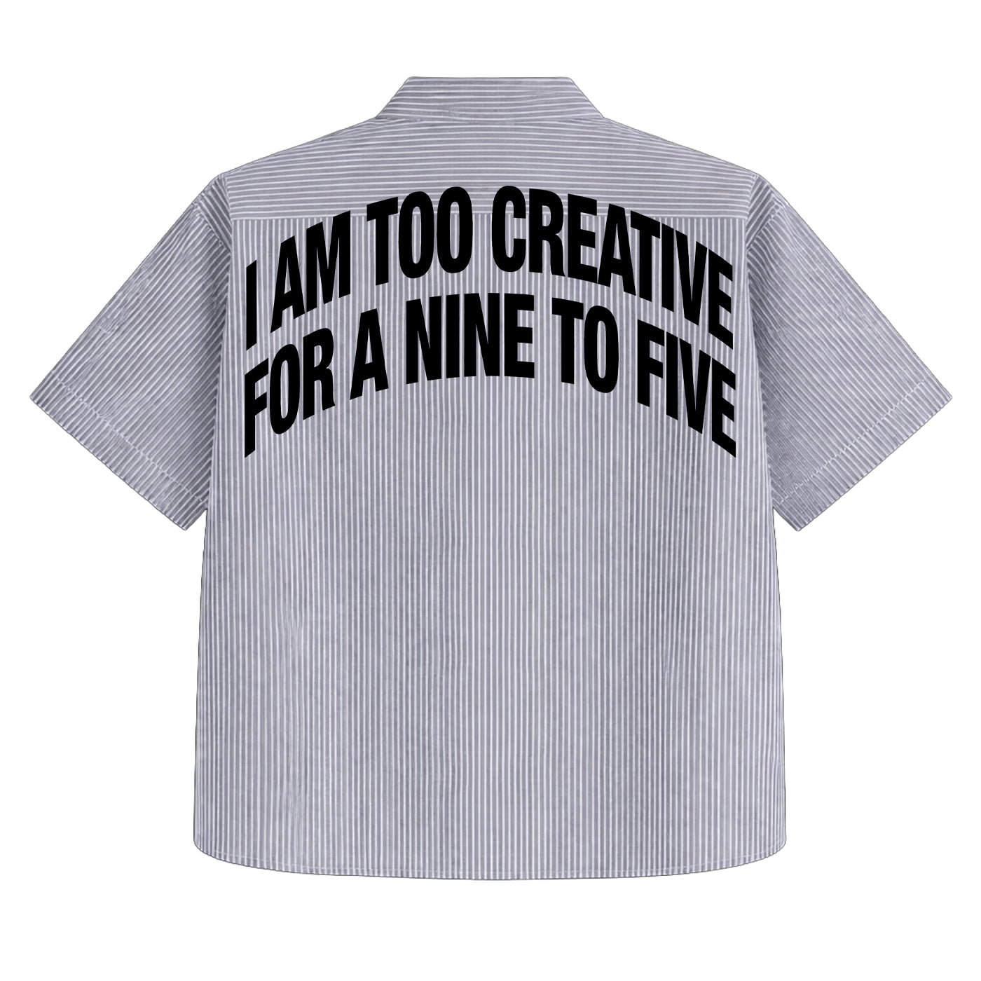 Own Pace Stripe Oversized Shirt