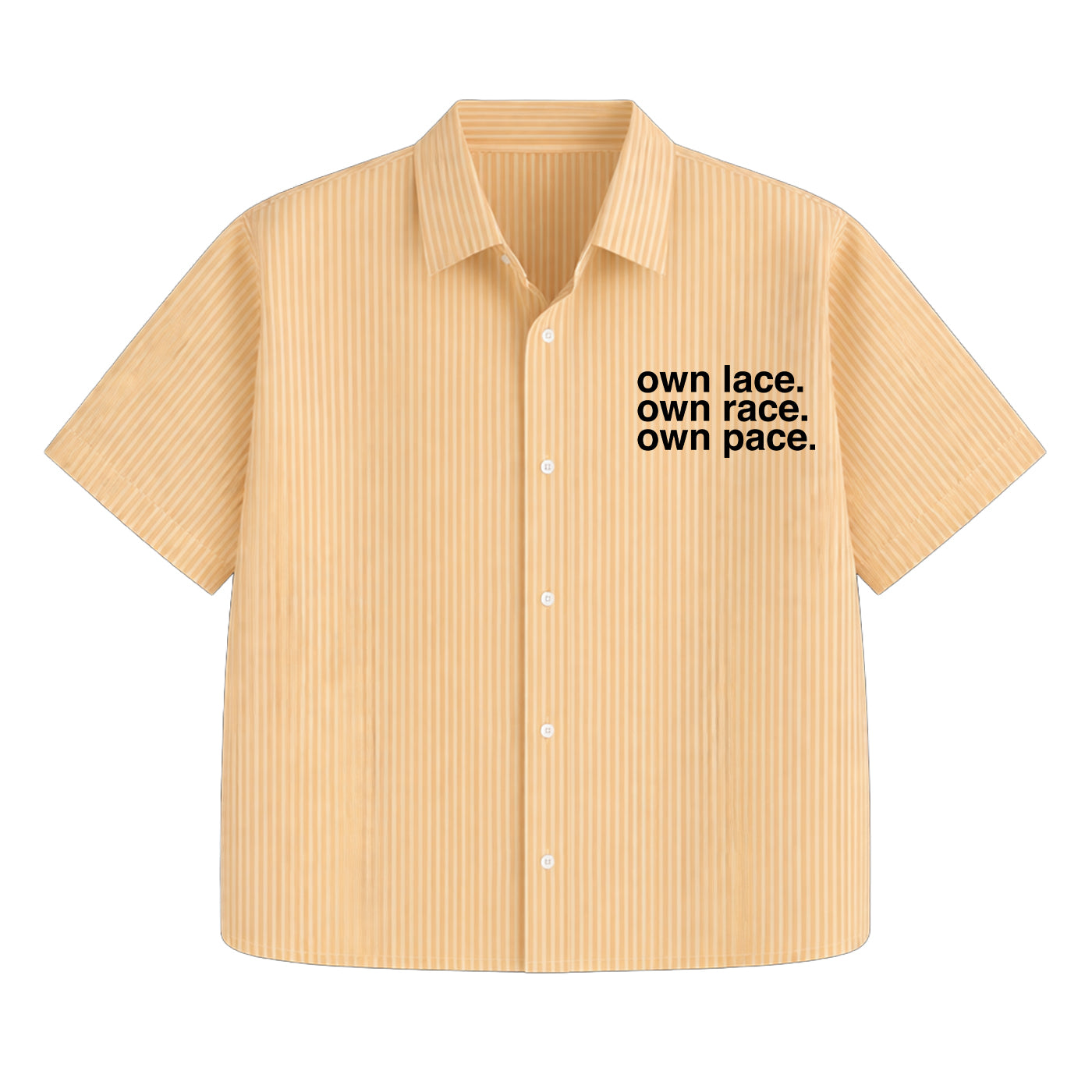 Own Pace Stripe Oversized Shirt