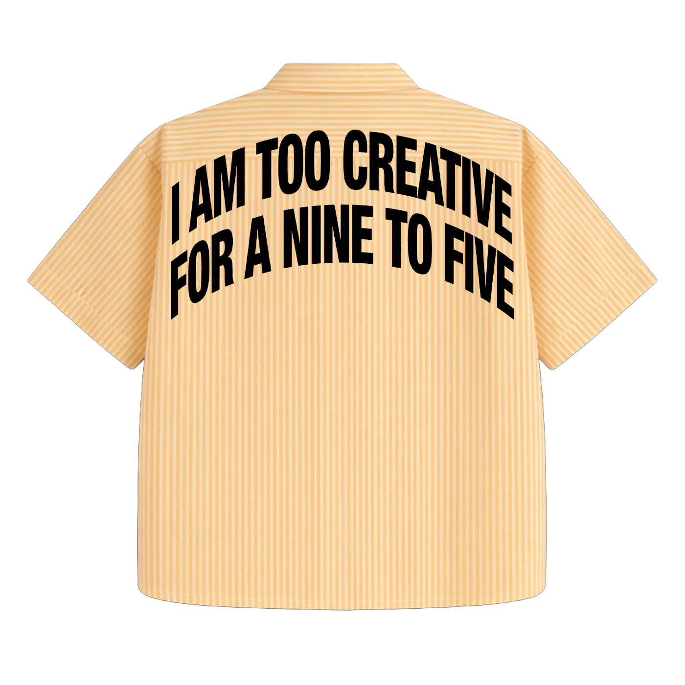 Own Pace Stripe Oversized Shirt