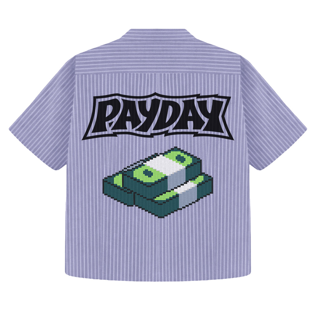 PayDay Stripe Oversized Shirt