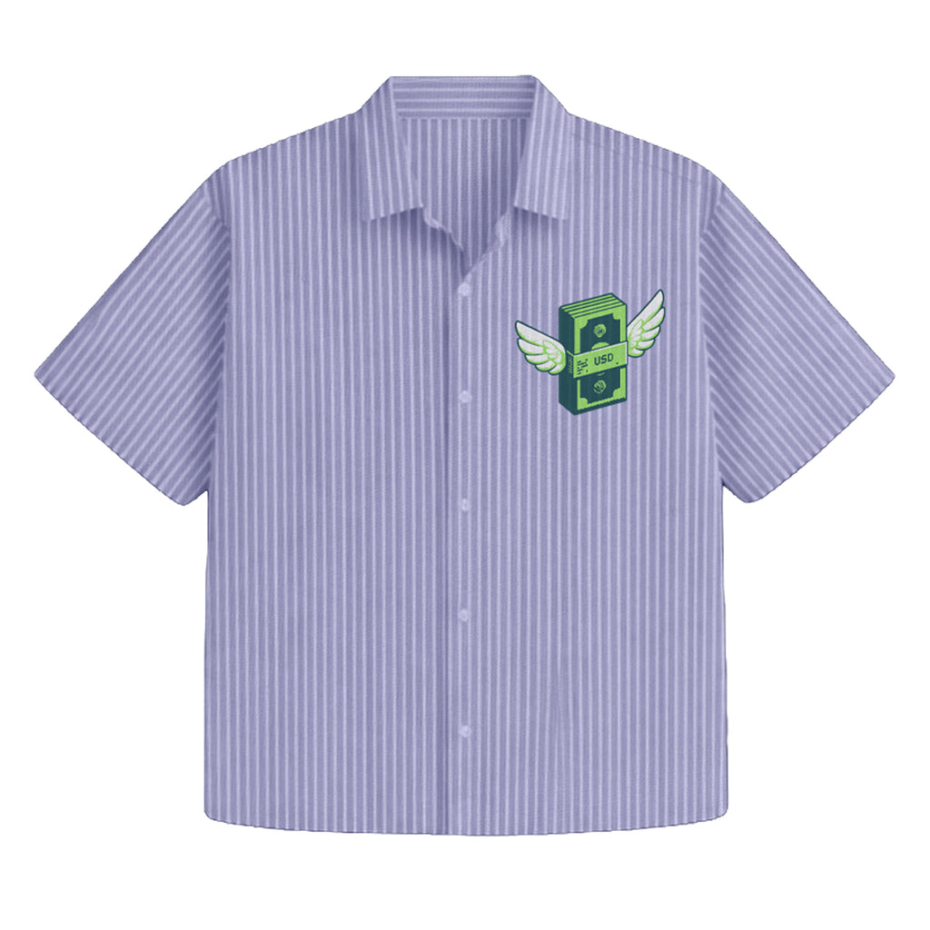 PayDay Stripe Oversized Shirt