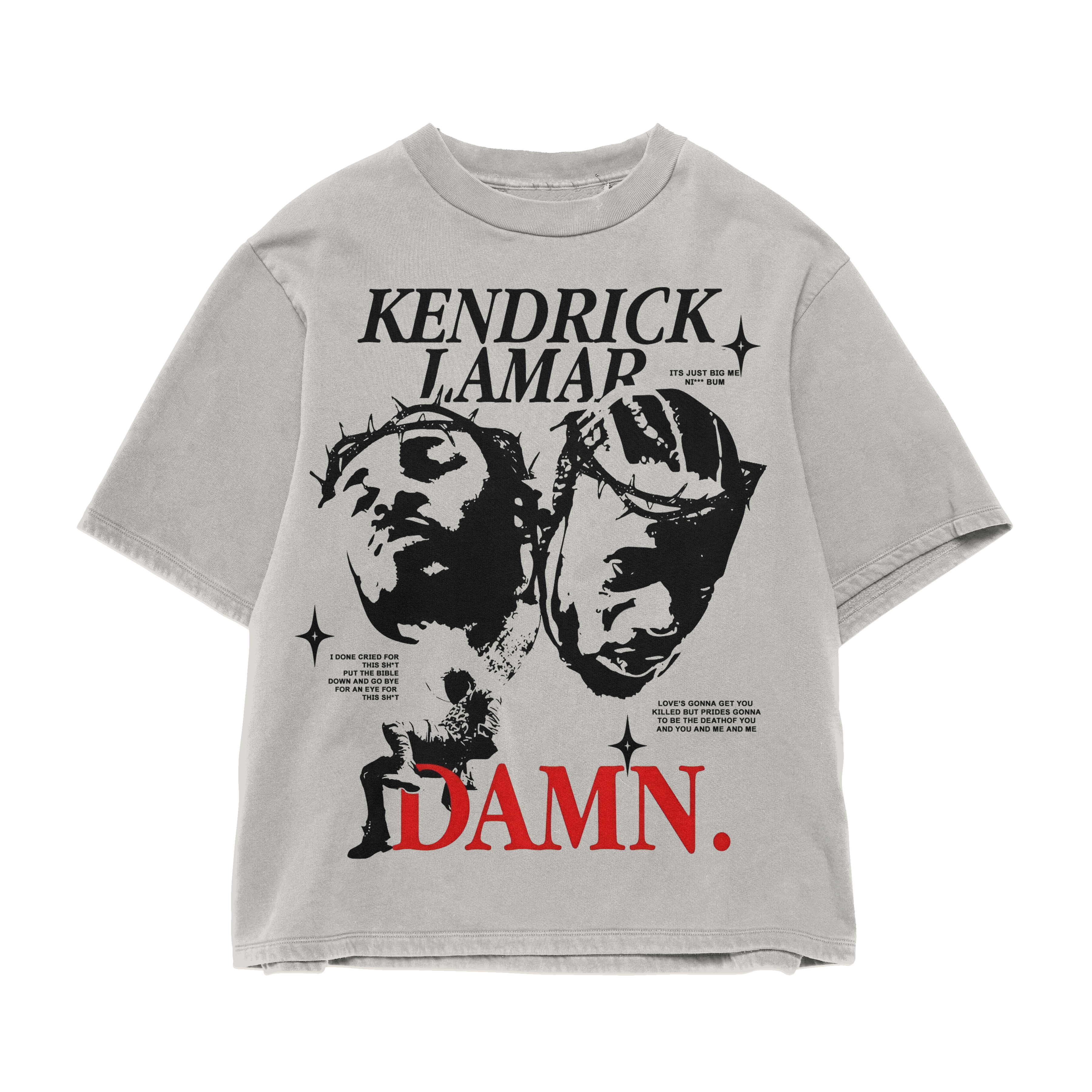 DAMN OVERSIZED T-SHIRT