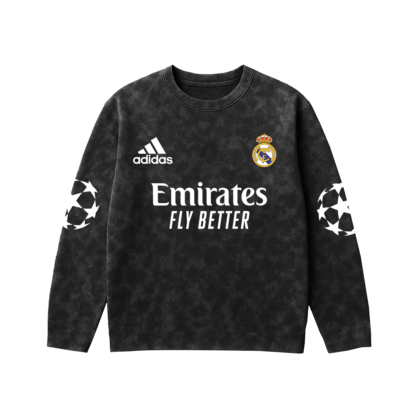 Ronaldo Acid Wash Full Sleeve Tee