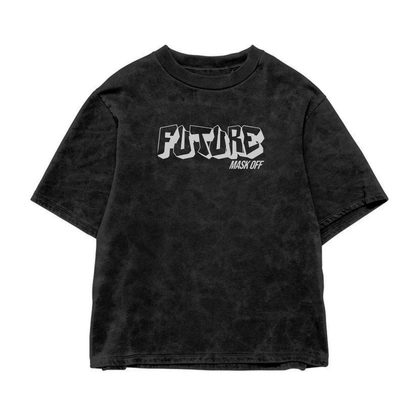 MASK OFF ACID WASH OVERSIZED T-SHIRT