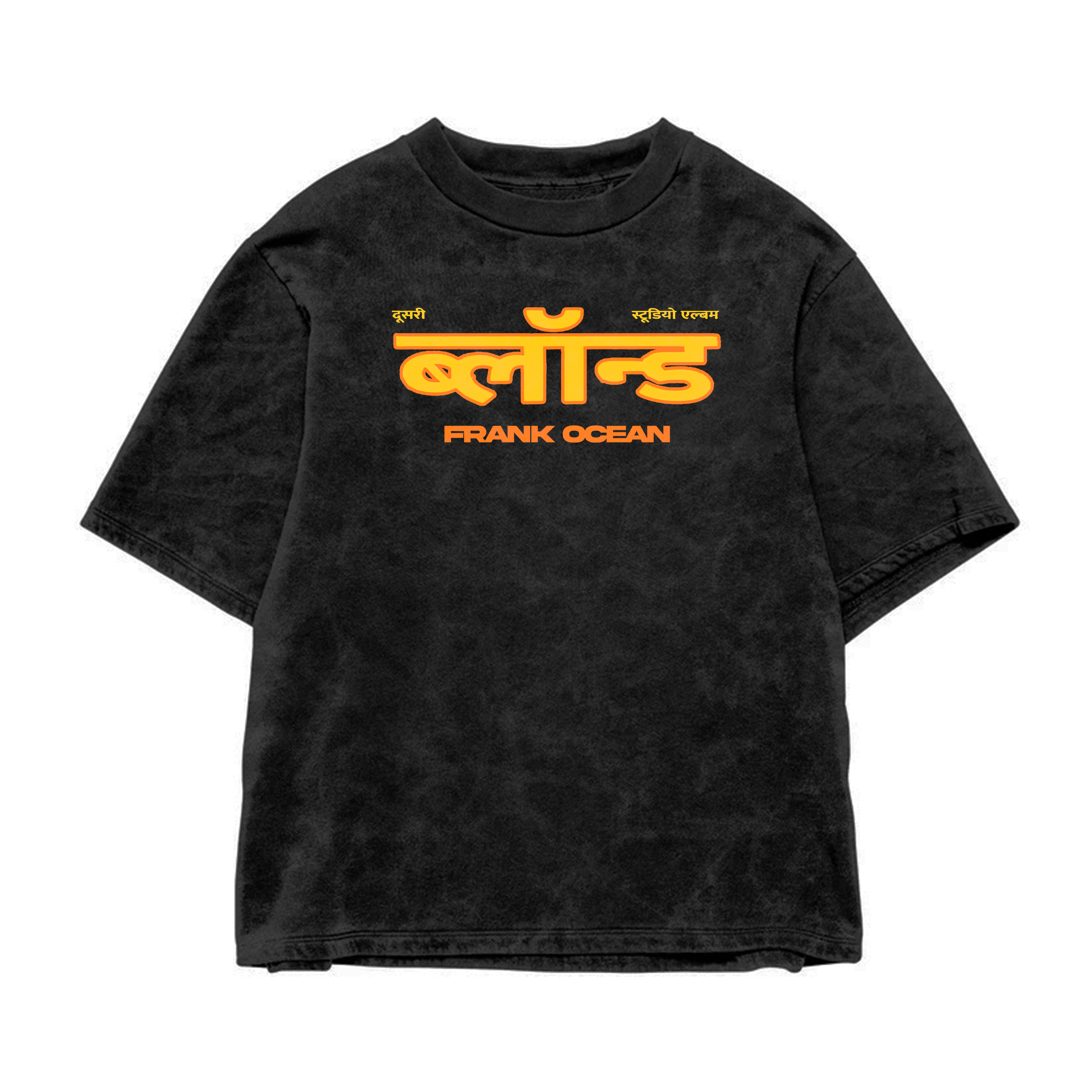 BLOND ACID WASH OVERSIZED T-SHIRT