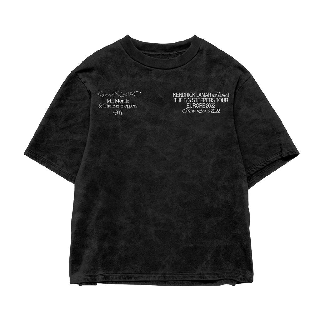 MORALE & THORNS ACID WASH OVERSIZED T-SHIRT