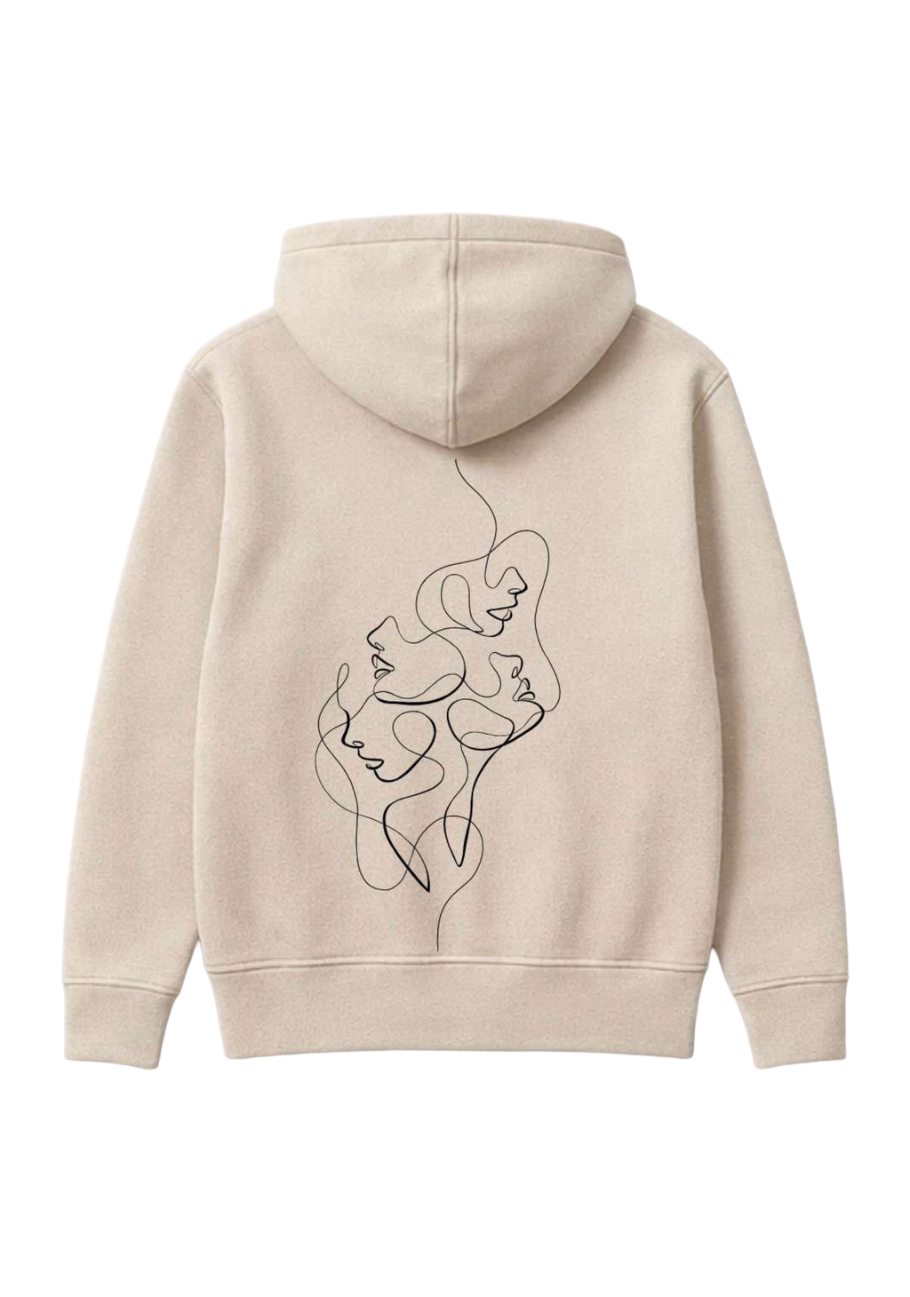 LINE-ART HOODIE (340 GSM)