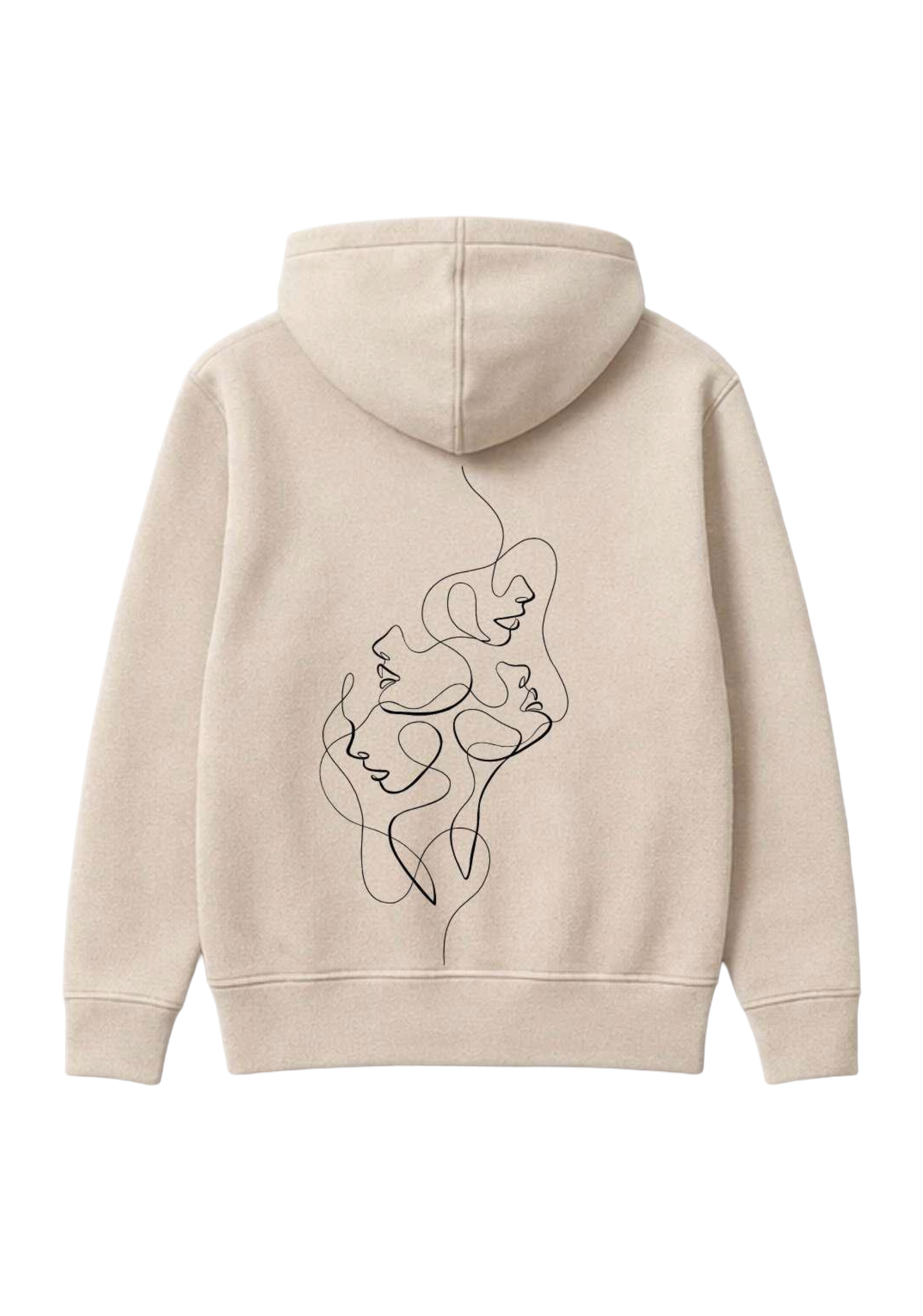 LINE-ART HOODIE (340 GSM)