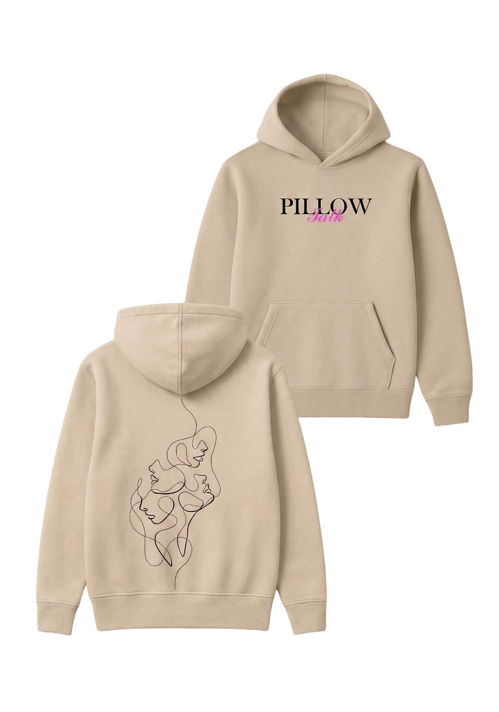 LINE-ART HOODIE (340 GSM)