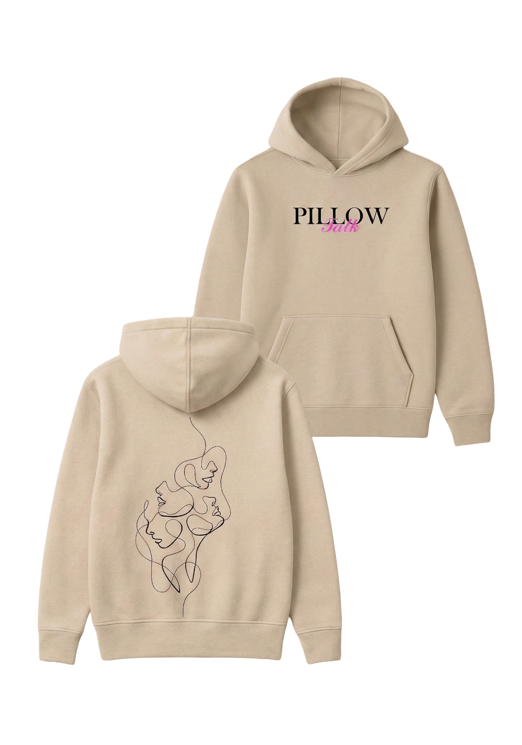 LINE-ART HOODIE (340 GSM)