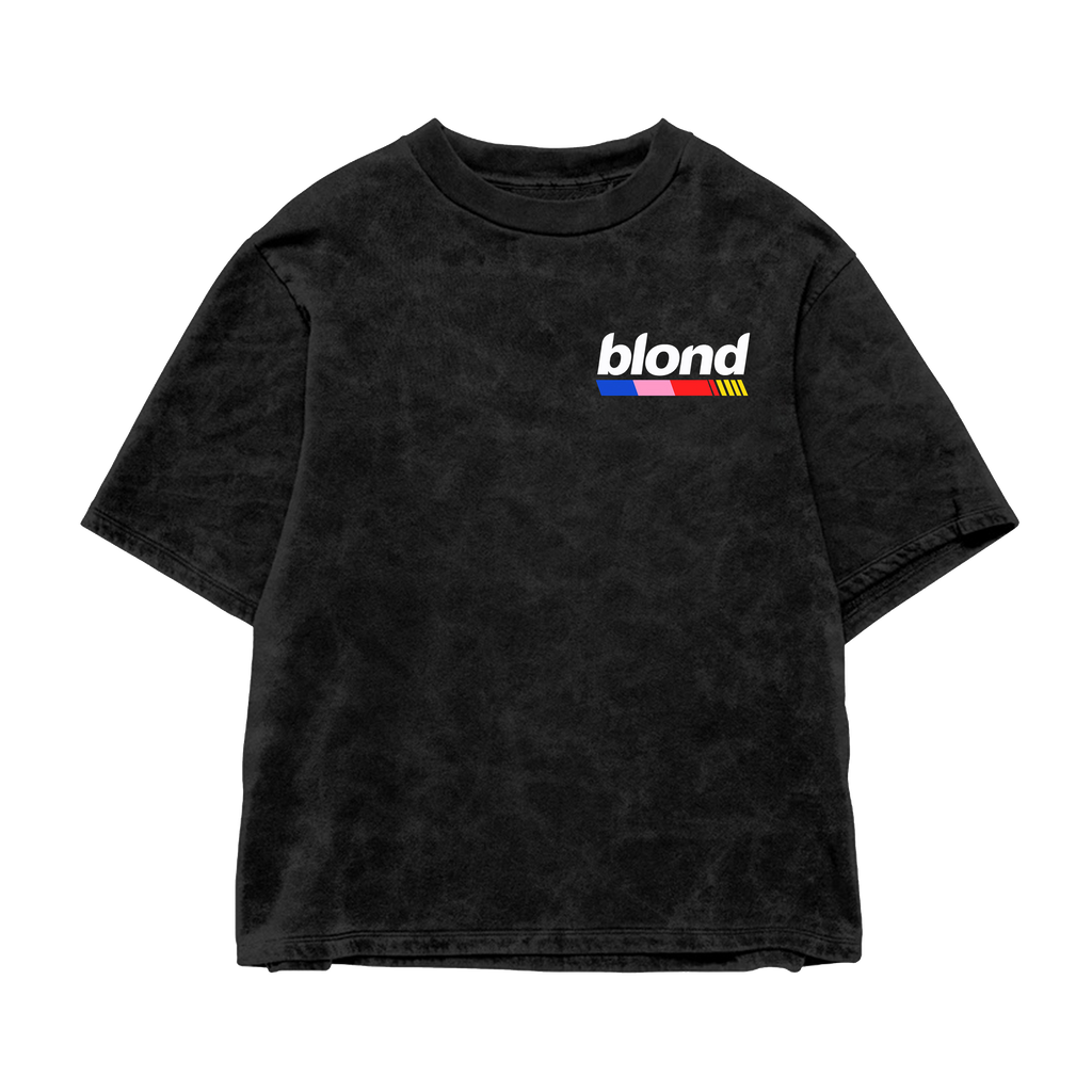 BLOND DRIVE ACID WASH OVERSIZED T-SHIRT