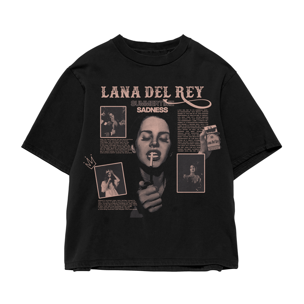 LANA DEL REY OVERSIZED T-SHIRT