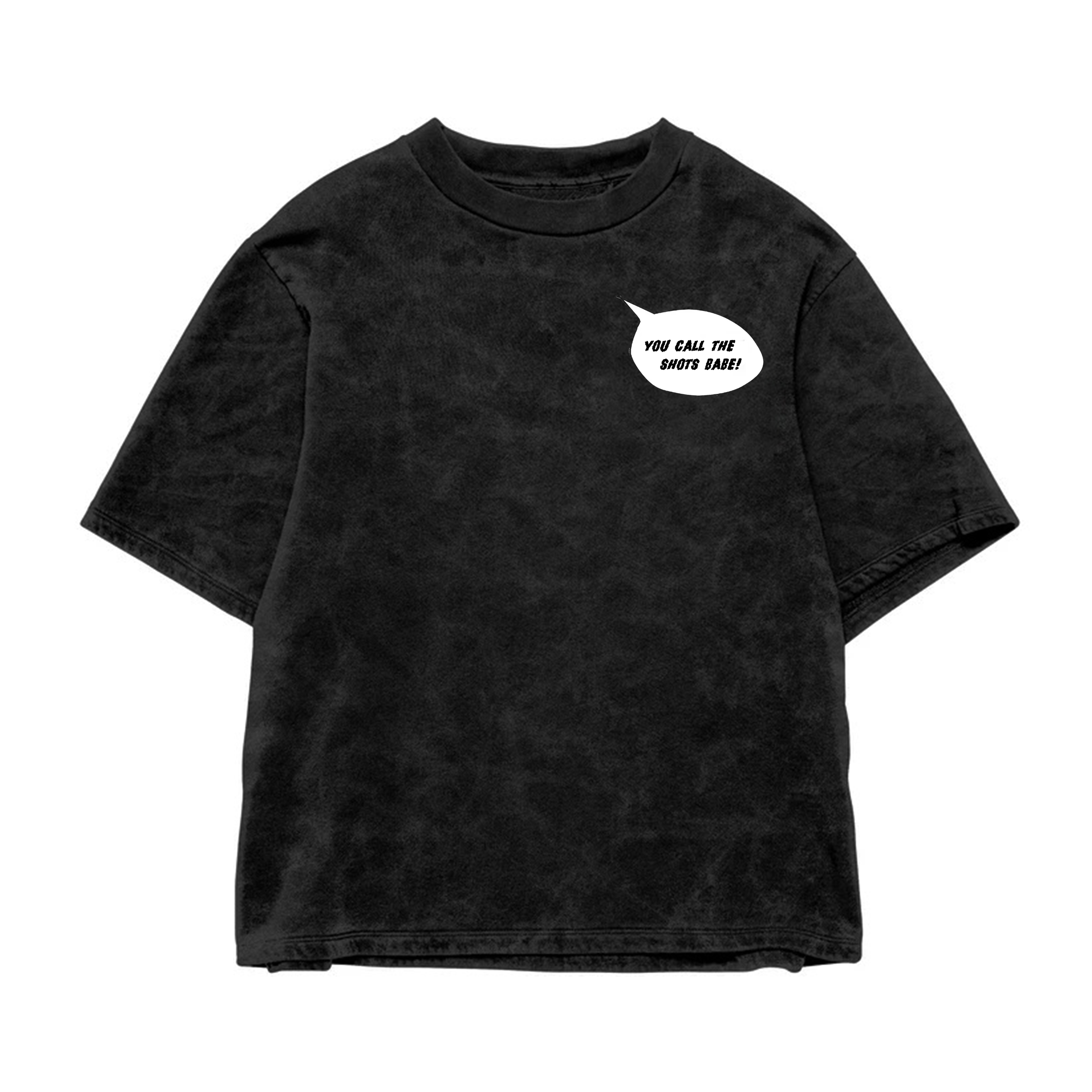 DRIVE ME YOURS ACID WASH OVERSIZED T-SHIRT