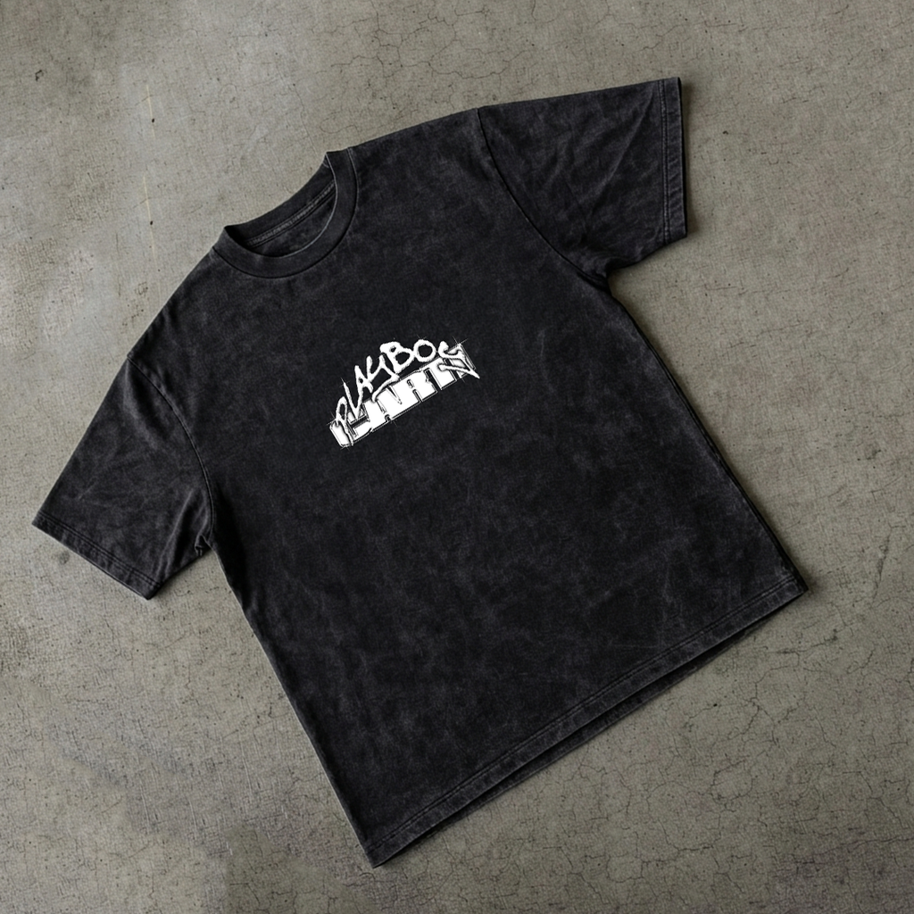 Carti Rage Oversized Acid Wash Tee